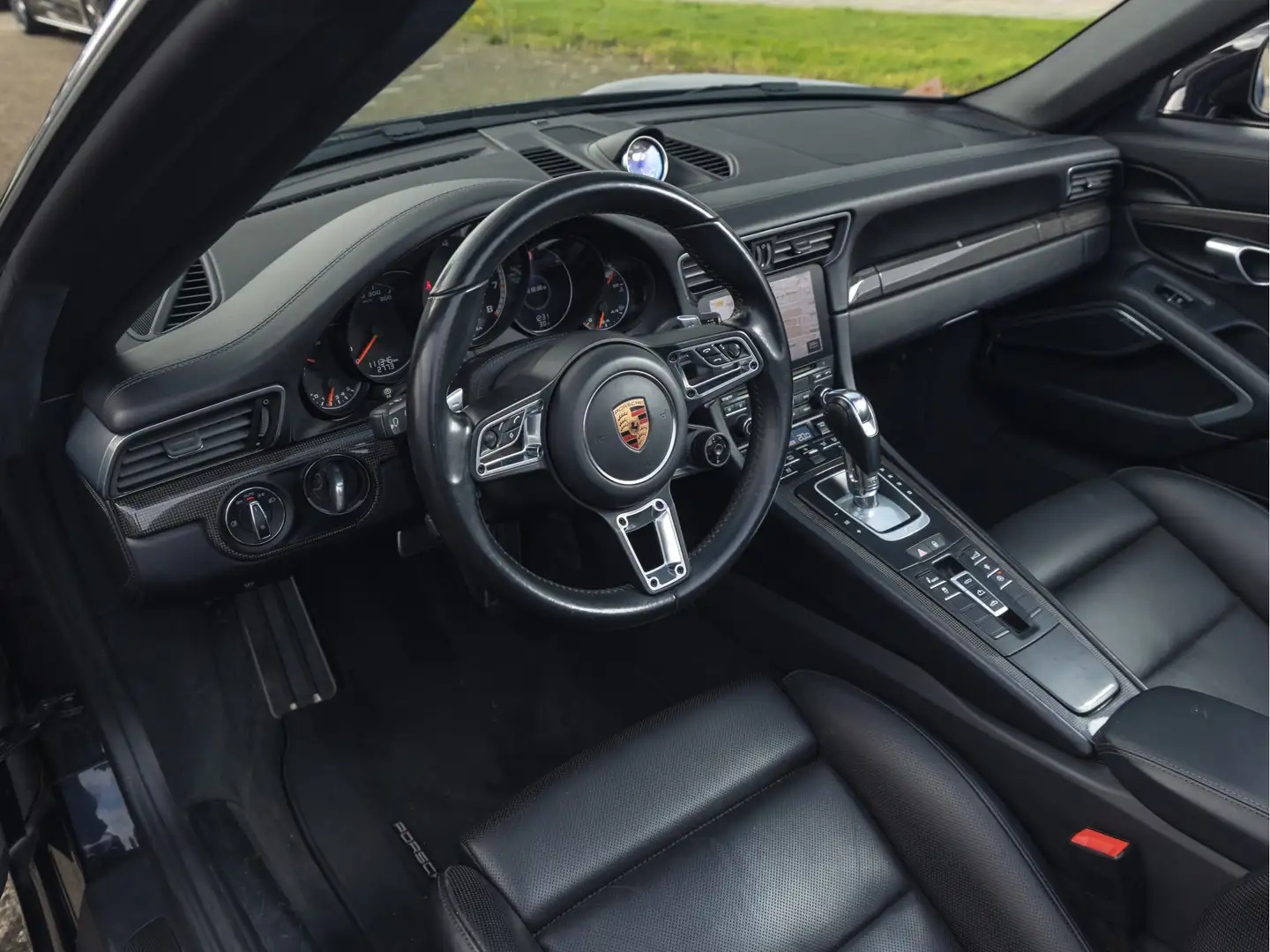 Porsche 991 Cabrio 3.8 Turbo S | Sport-Chrono | Sport-uitlaat Zwart - 2