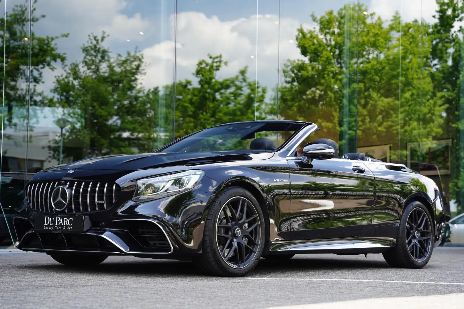 Mercedes-Benz S 63 AMG Cabriolet 4-Matic Nachtzicht Burmester Zwart - 1