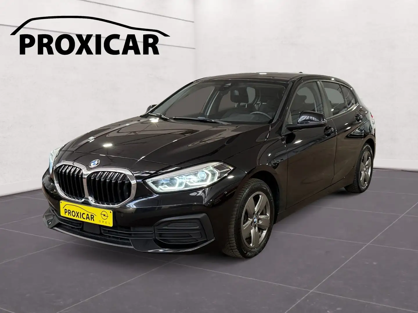 BMW 118 118i 136cv Automatique Noir Carplay*Cruise*Airco Zwart - 1