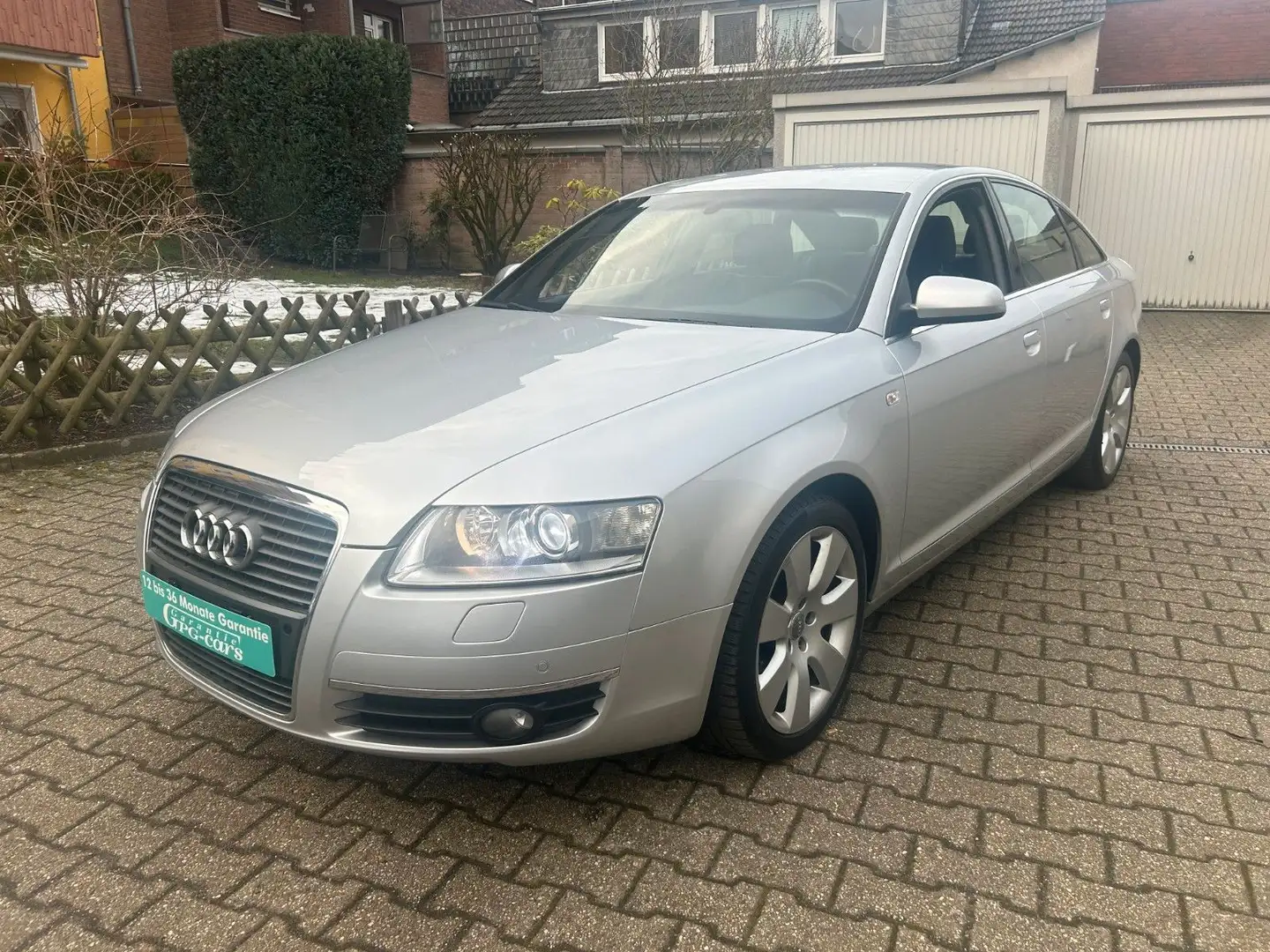 Audi A6 Lim. 2.8 FSI Aut., LEDER, NAVI, XENON Argent - 1
