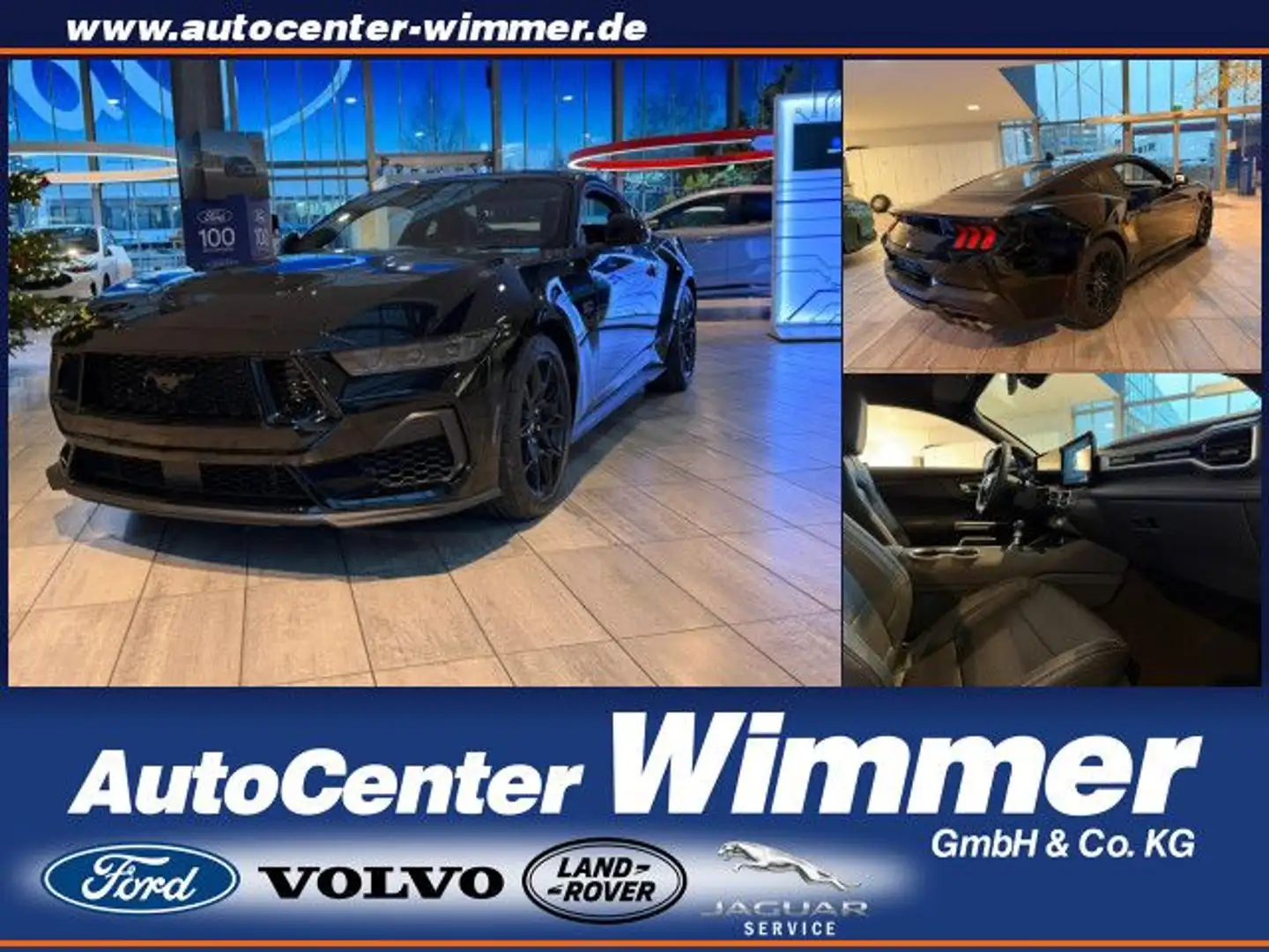 Ford Mustang Fastback 5.0 Ti-VCT V8 GT LED Klima Negro - 1