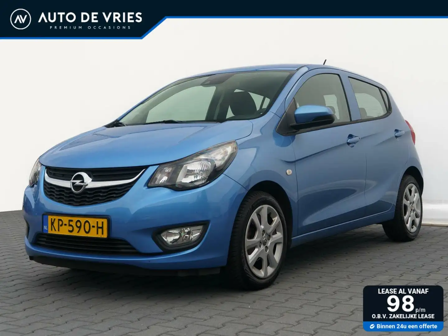 Opel Karl 1.0 75pk ecoFLEX Edition | Airco | Cruise control Niebieski - 1
