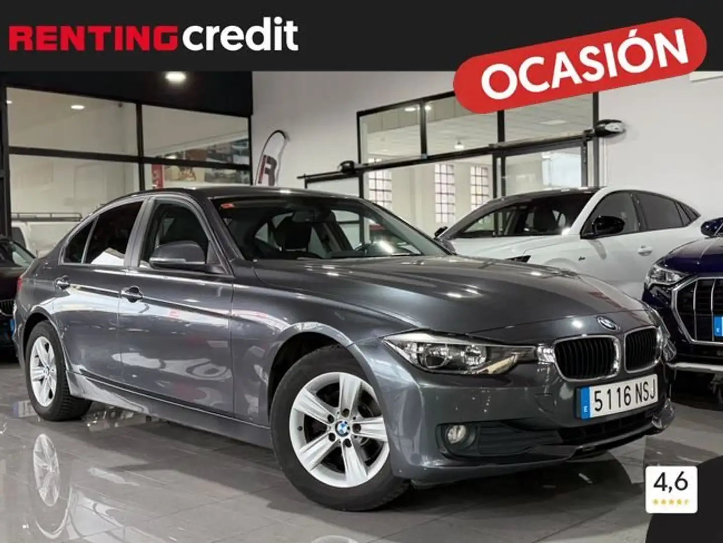 BMW 318 318d Gris - 1