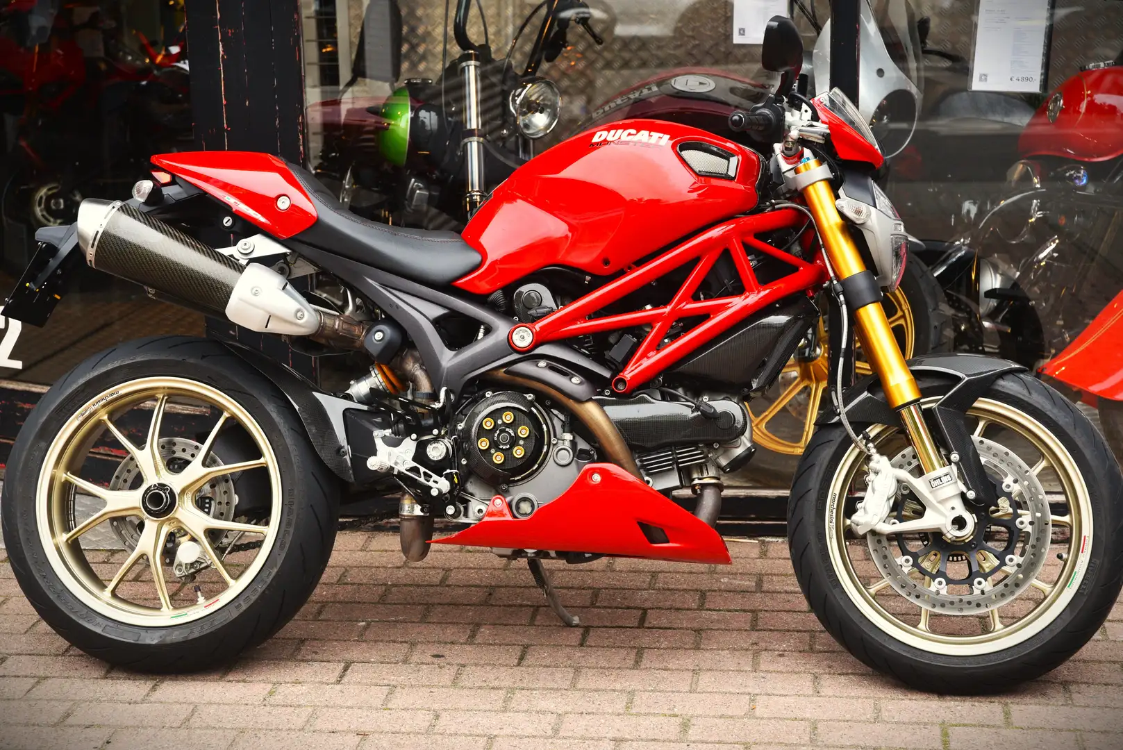 Ducati Monster 1100 S ABS ***MOTO VERTE*** Rouge - 2