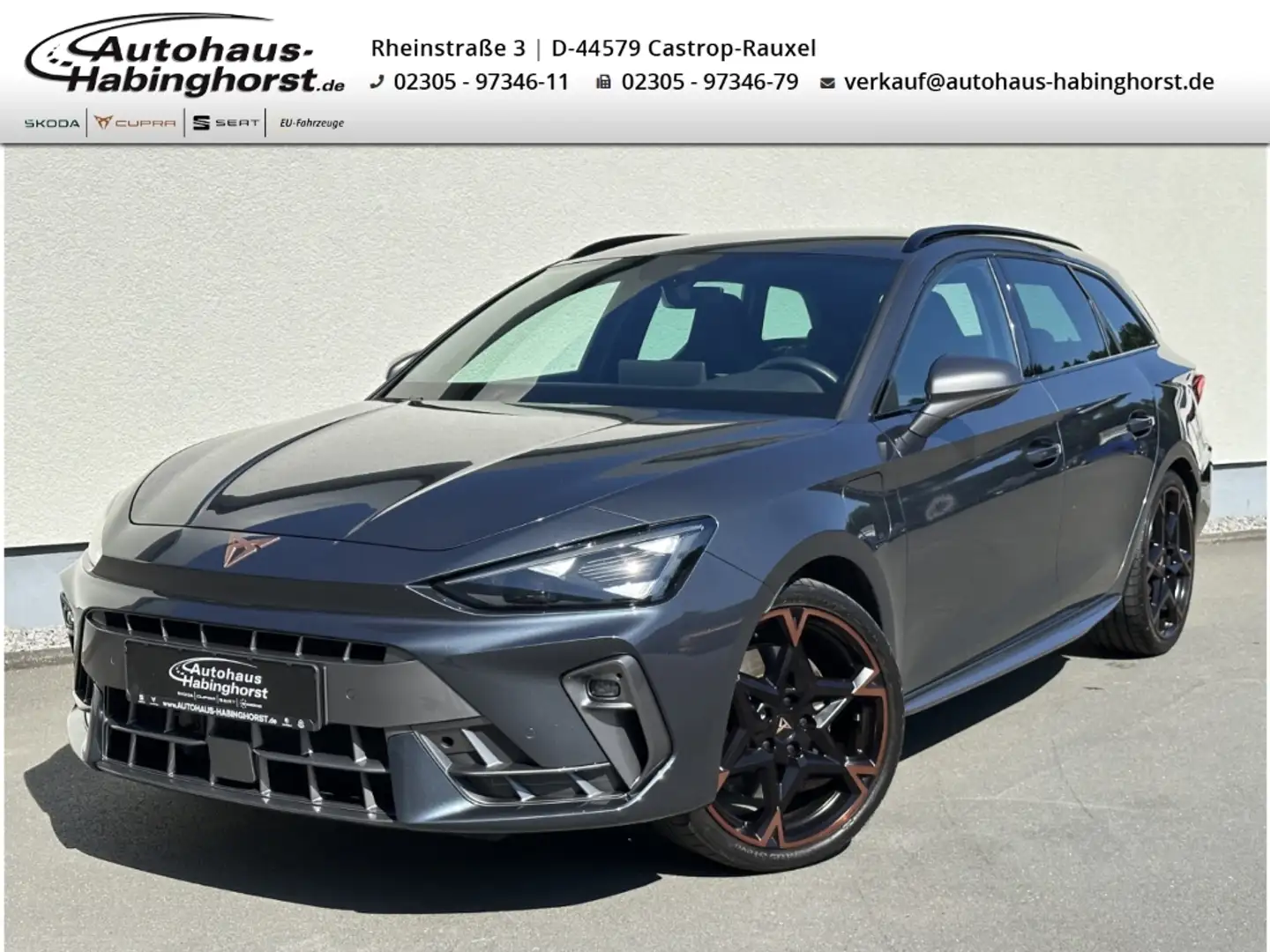 CUPRA Leon Sportstourer FL 1.5 e-Hybrid DSG VZ AHK Kamera Sen Grau - 1