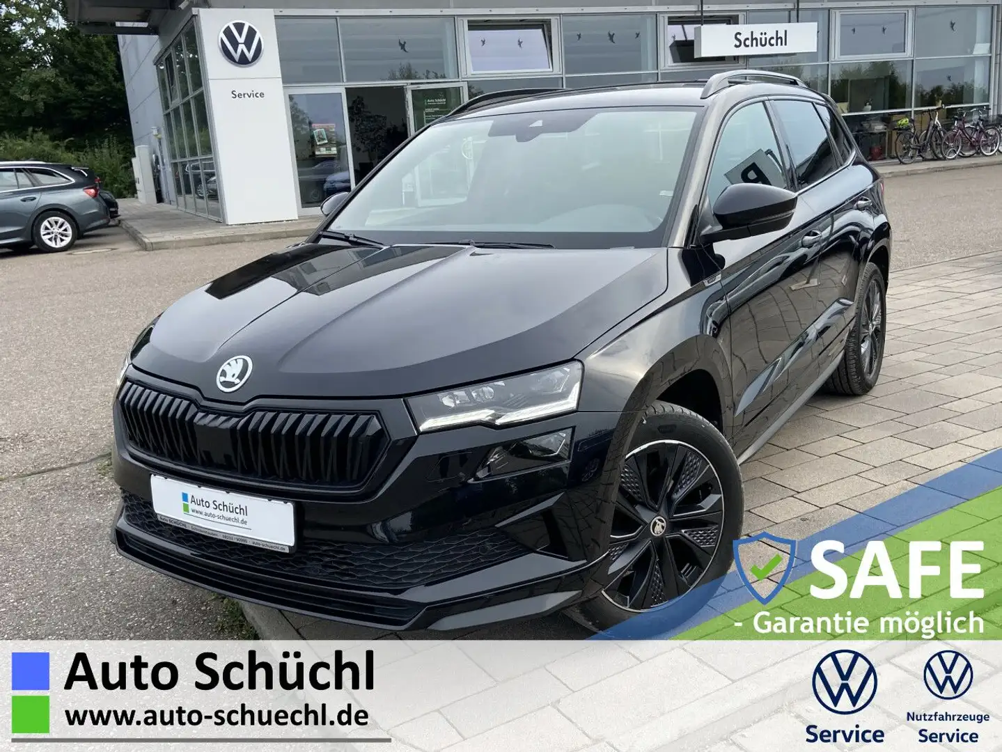 Skoda Karoq 2.0 TDI DSG 4x4 Sportline 18"+EL.HECK+NAVI Schwarz - 1