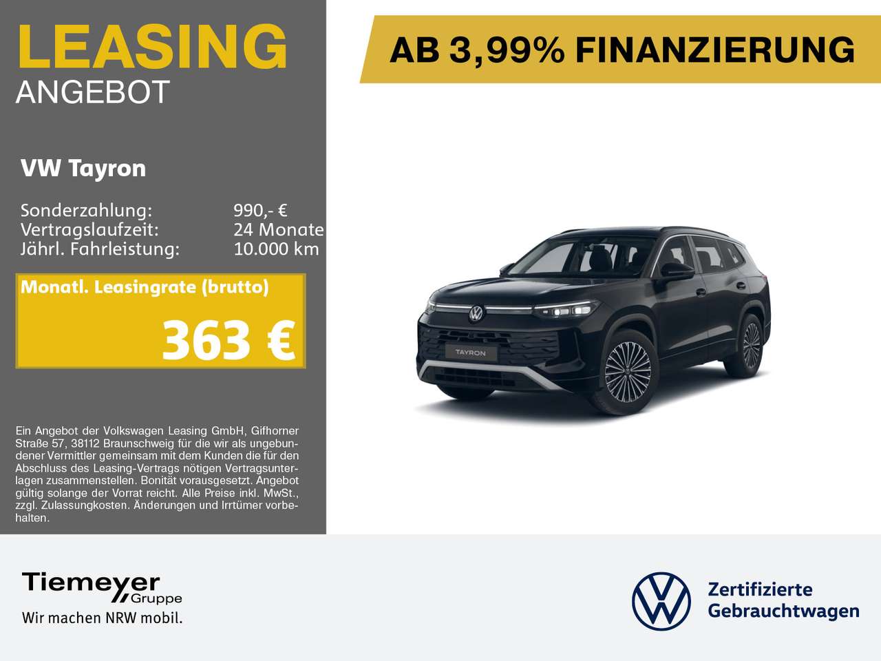 Volkswagen Tayron 2026