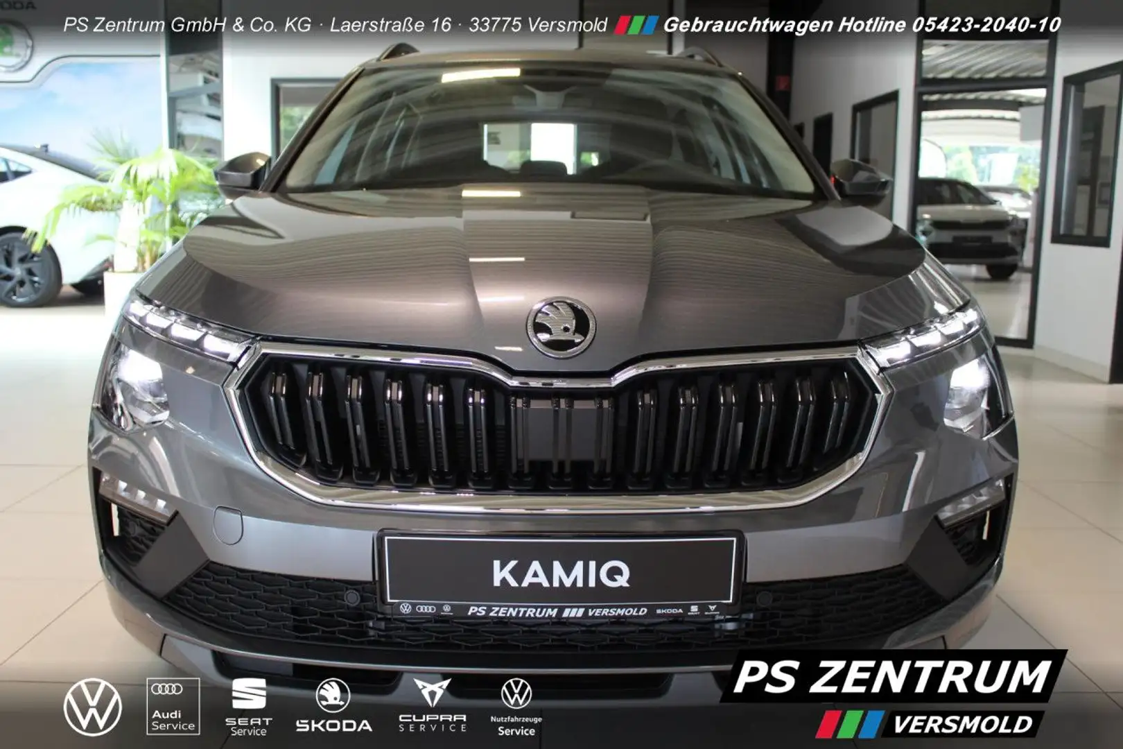 Skoda Kamiq 1.5 TSI DSG Tour MATRIX NAVI PDC KAMERA LED Grau - 2