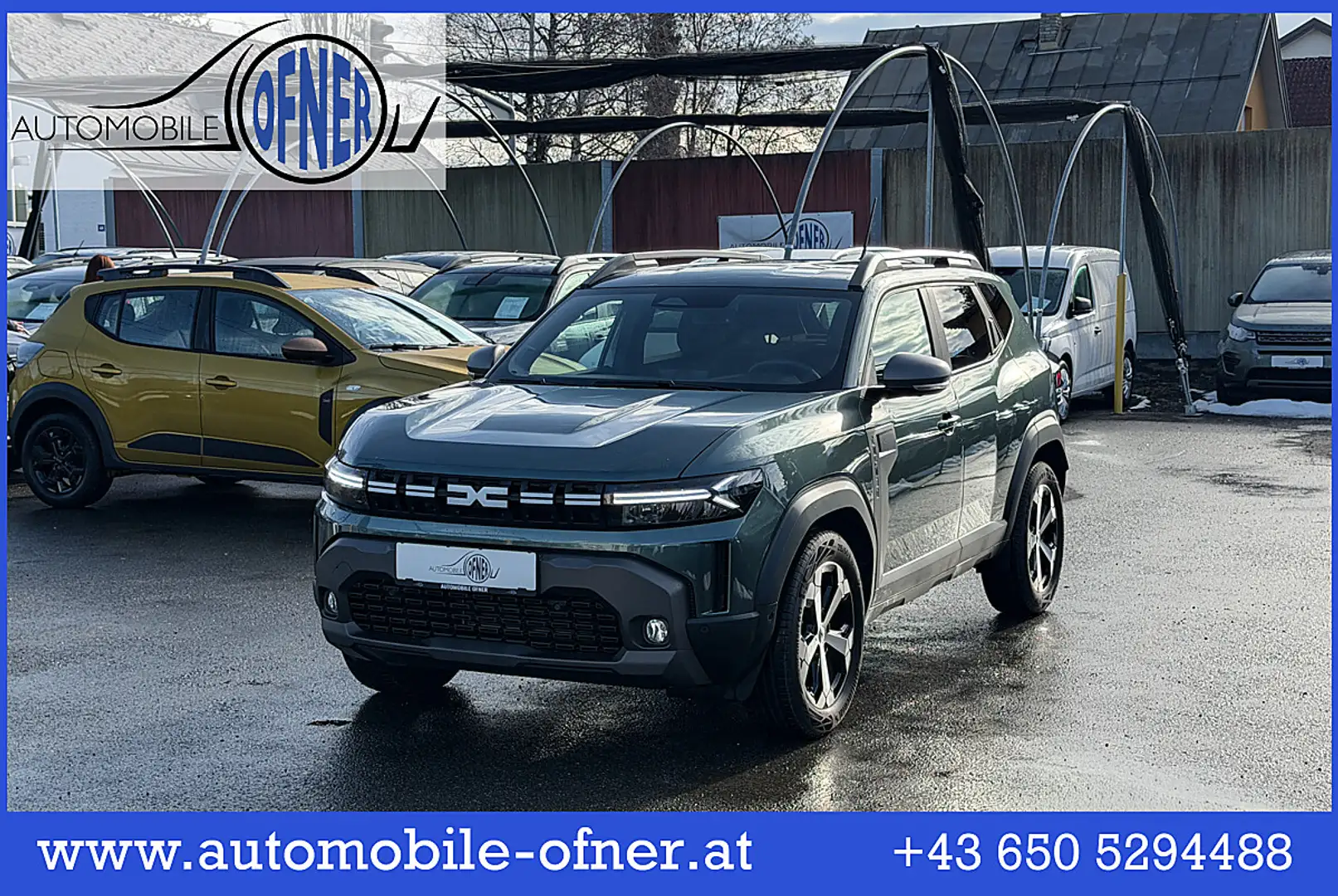 Dacia Duster Journey Hybrid 140 Aut. LED PDC 360°Multi-View Grün - 1