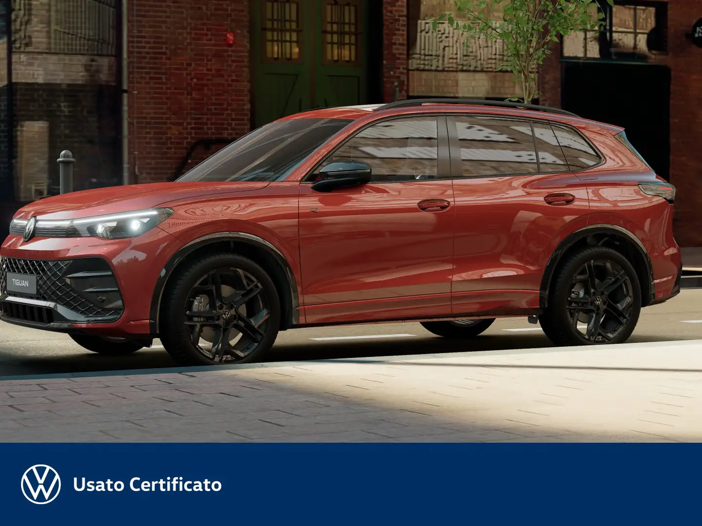 Volkswagen Tiguan 2.0 tdi r-line 4motion 193cv dsg Rosso - 2