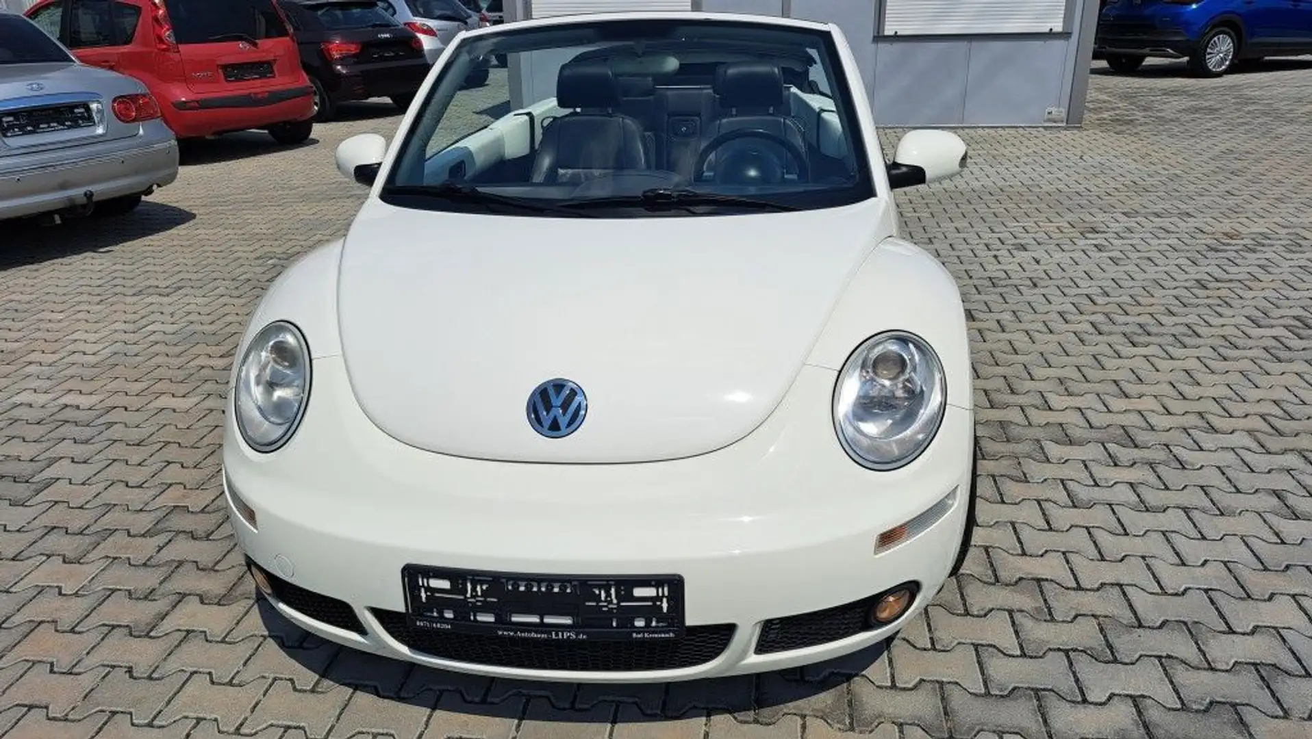 Volkswagen New Beetle Cabriolet 1.8t | Leder | Sitzhzg | Beyaz - 2