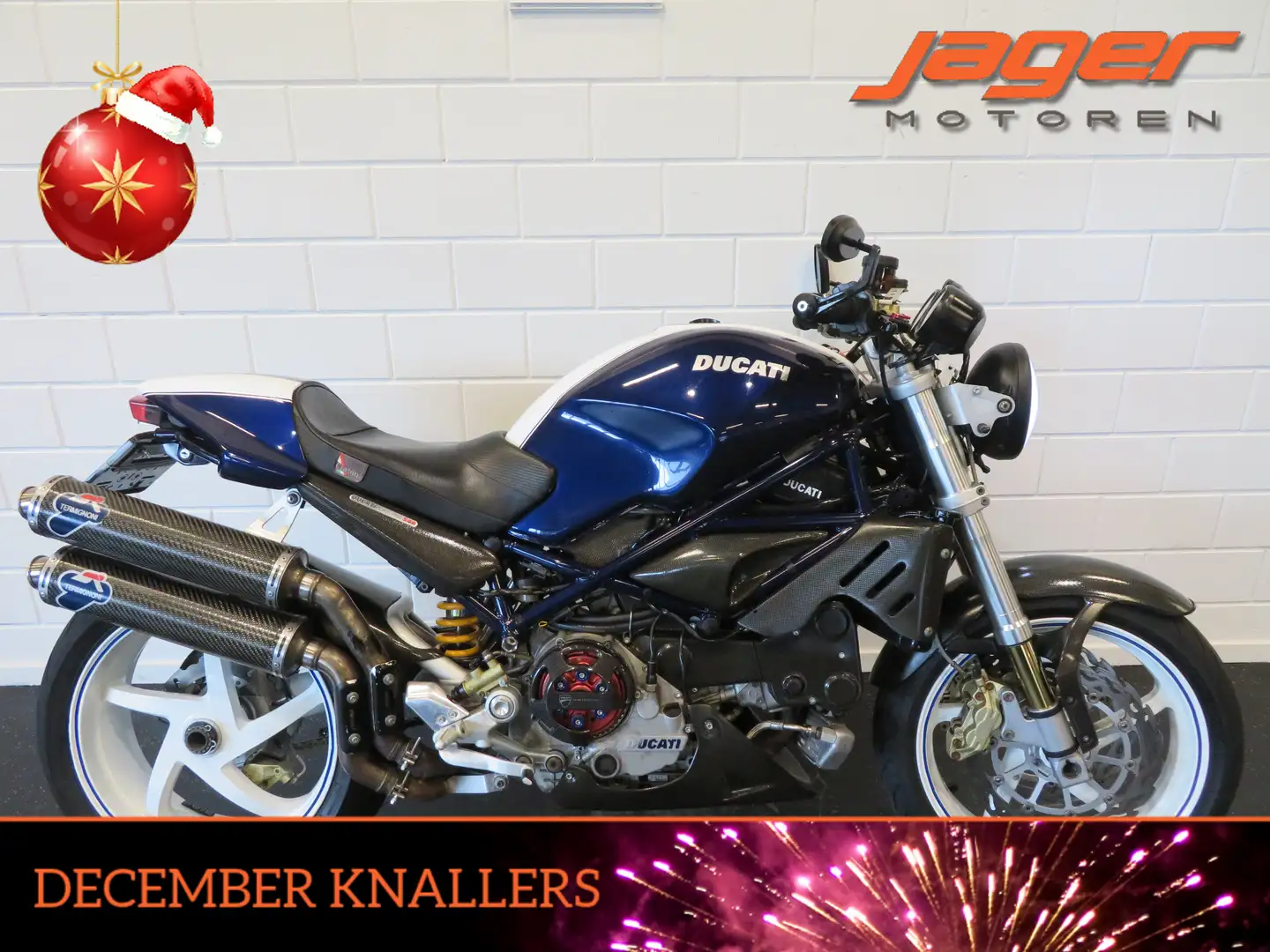 Ducati Monster S4R TERMIONI PERFECT! Fehér - 1