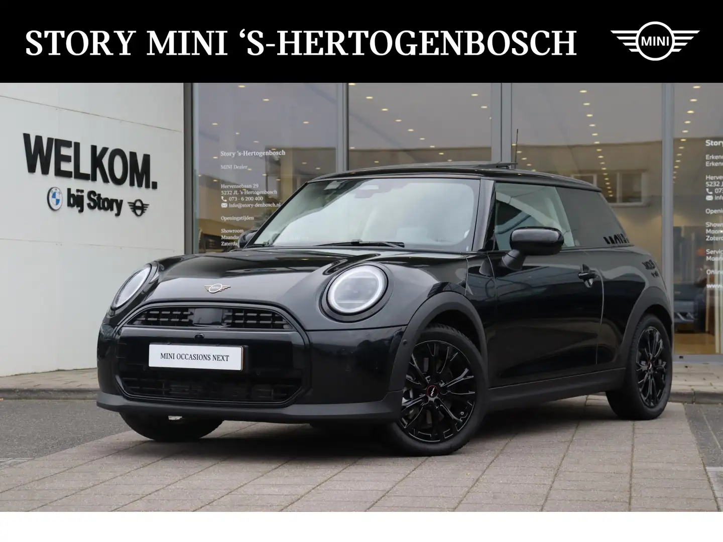 MINI Cooper C Hatchback Automaat / Classic / Pakket L / 17 inch Nero - 1
