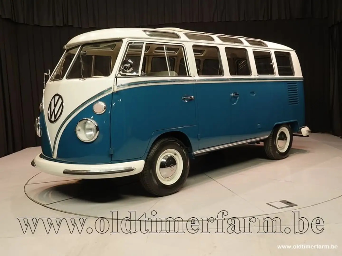 Volkswagen T1 Samba '65 CH3417 Blauw - 1