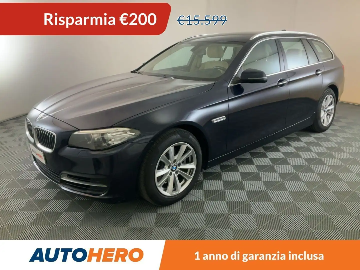 BMW 518 518d Business Touring  aut. Blu/Azzurro - 1