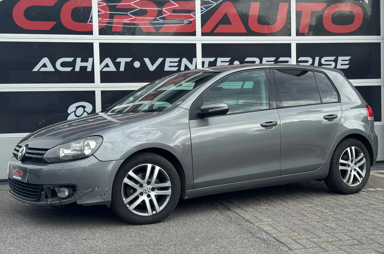 Volkswagen Golf 1.6 CR TDi Trendline NAVI CRUISE TEL JA Gris - 1