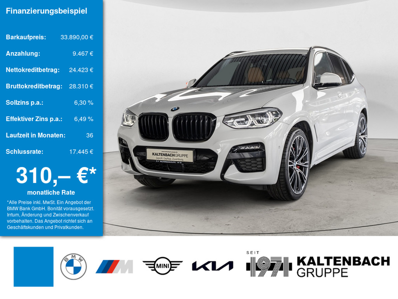 BMW X3 xDrive 20d M-Sport AHK HUD LED STANDHZ ACC