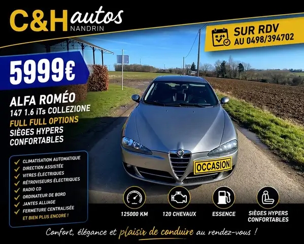 Alfa Romeo 147 147 1.6i TS Collezione FULL FULL OPTIONS!!!BELLE!!