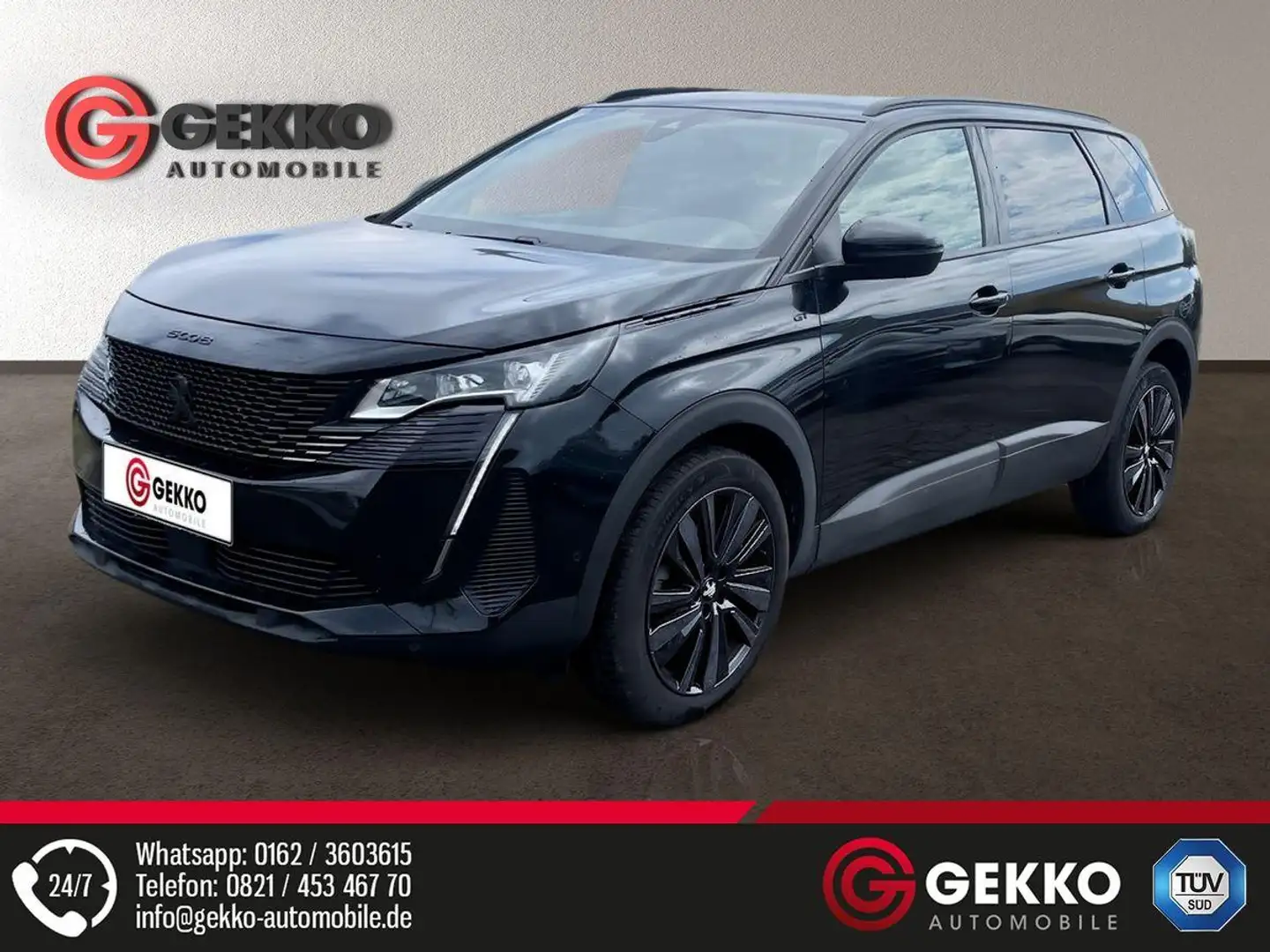 Peugeot 5008 GT PureTech +KAMERA+7-Sitzer+NAVI+APP+LED+Metallic Negru - 2