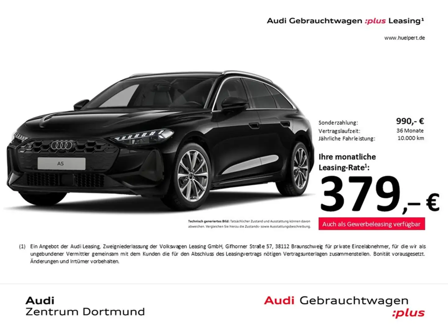 Audi A5 Avant B&O CAM ACC LM18 E-KLAPPE NAVI CARPLAY Schwarz - 1