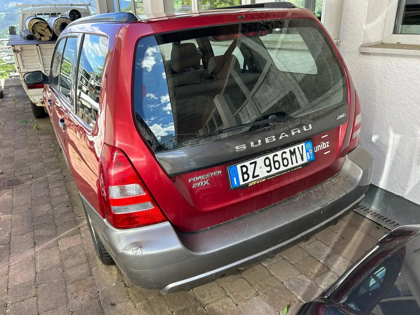 Subaru Forester Forester 2,0Benzin! AWD  Klima 4x4 Top!TÜV!!! Rot - 2