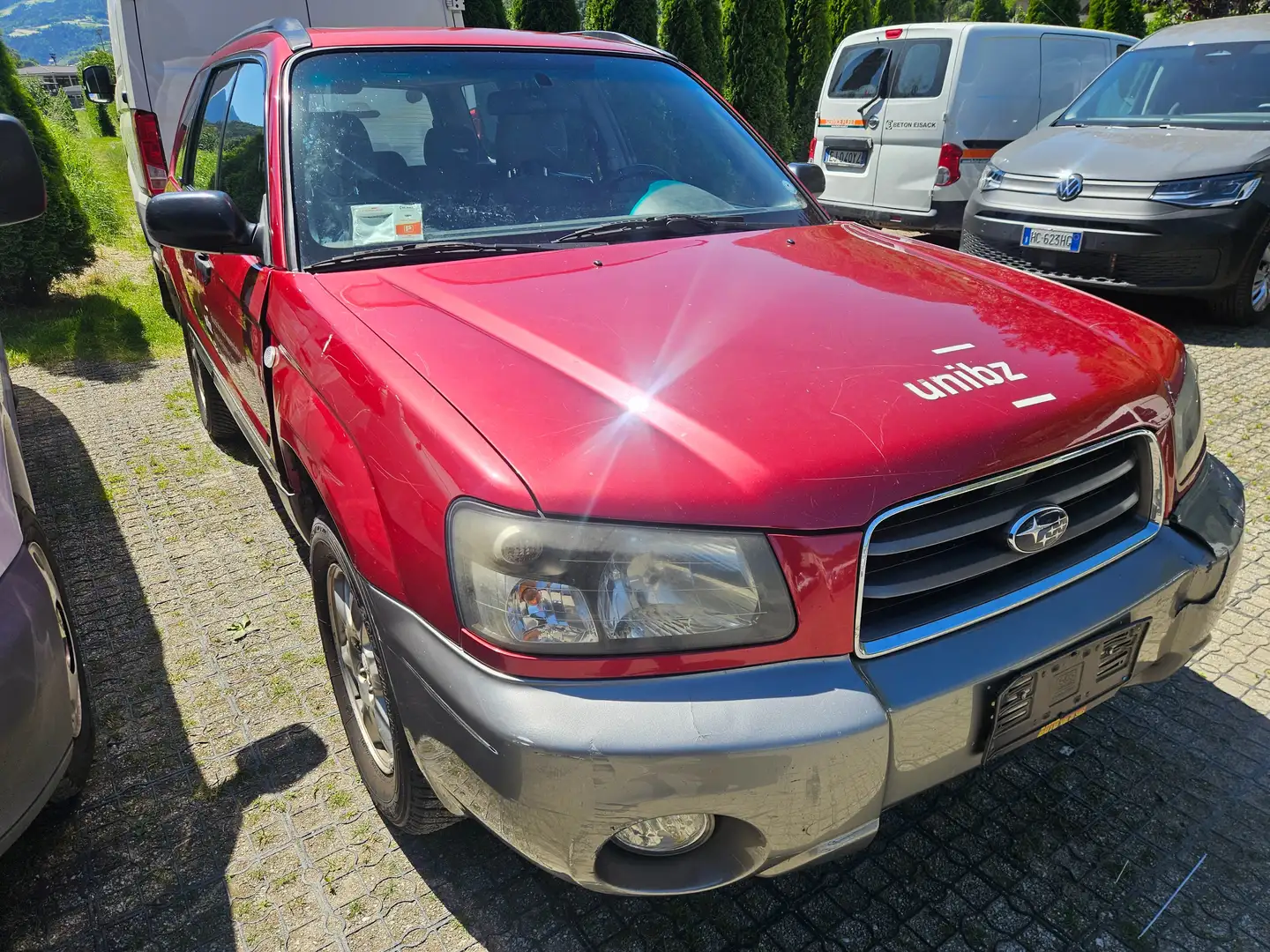Subaru Forester Forester 2,0Benzin! AWD  Klima 4x4 Top!TÜV!!! Rot - 1
