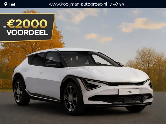 Kia EV6 Light Edition 63 kWh Nu €2.000,- voordeel! Nu tijd