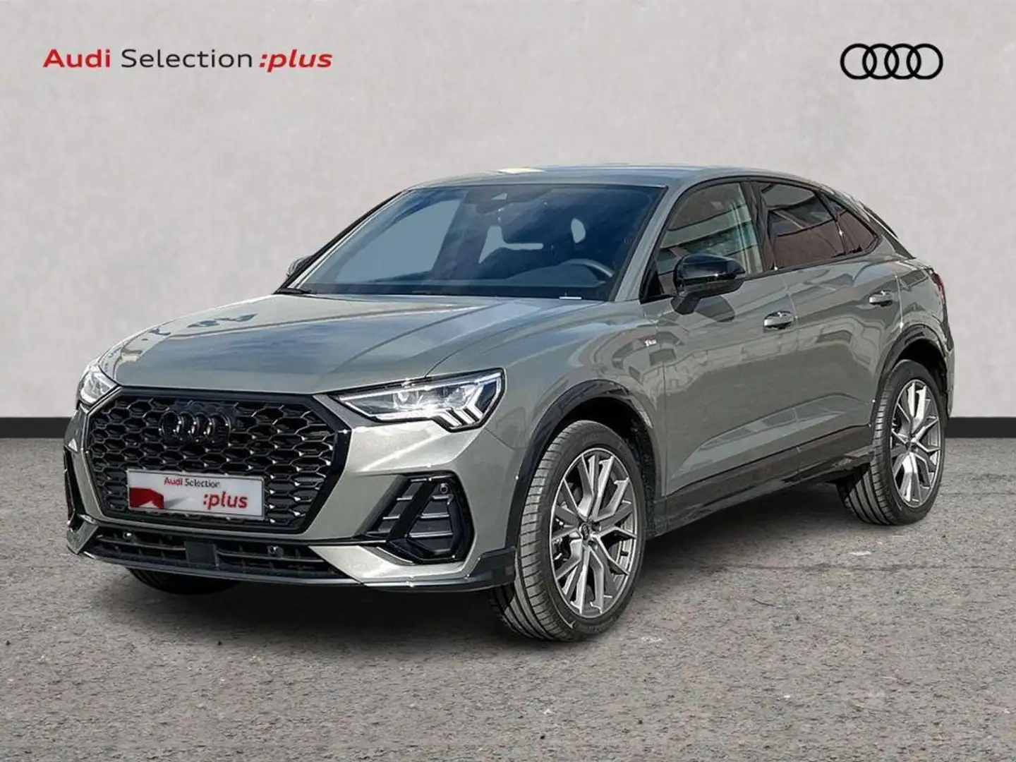Audi Q3 Sportback 35 TDI Black line S tronic Gris - 1