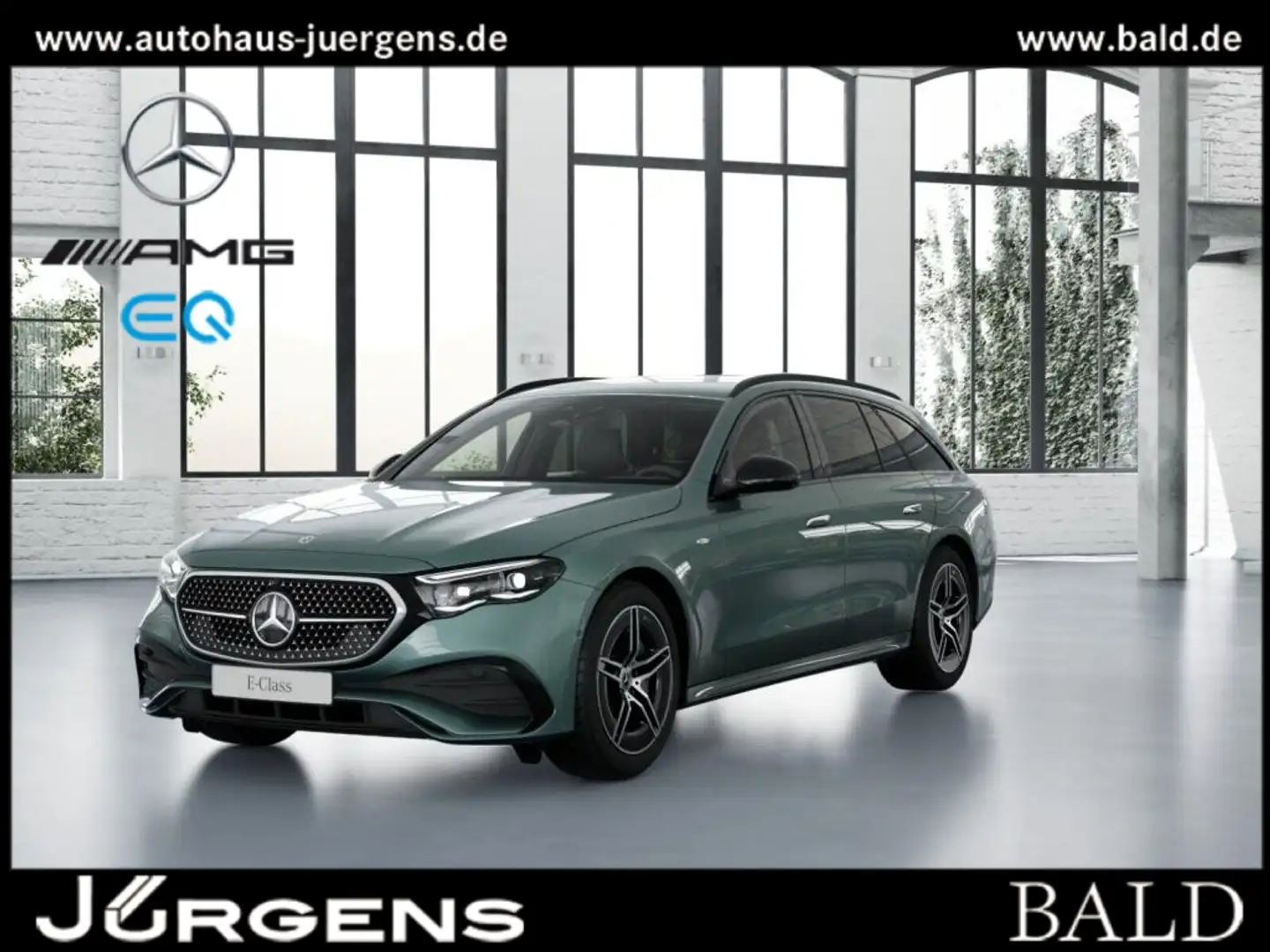 Mercedes-Benz E 300 de T-Modell mit EQ Hybrid Technologie Memo Silber - 1