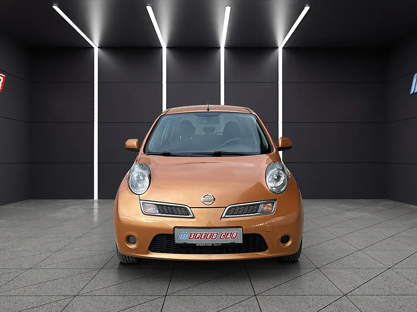 Nissan Micra 1,2 16V visia Comfort Orange - 2