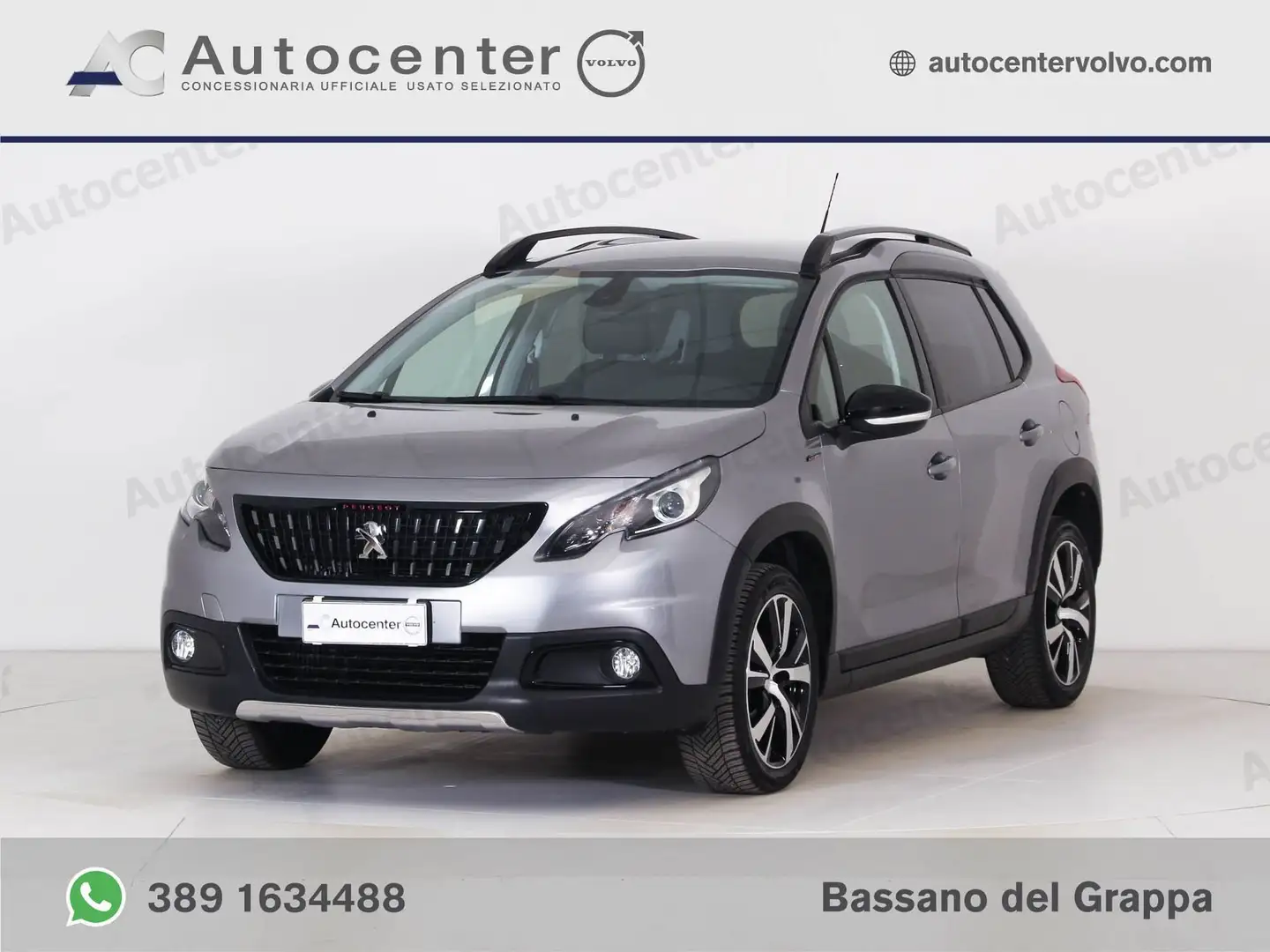 Peugeot 2008 2008 1.2 puretech t Gt Line s&s 110cv eat6 my19 Grigio - 1