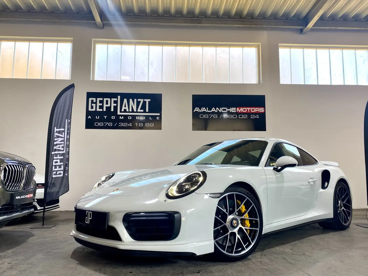 Porsche 991 911 Turbo S*FACELIFT*MEGAVOLL*FULL_PPF*APPROVED* Blanc - 1