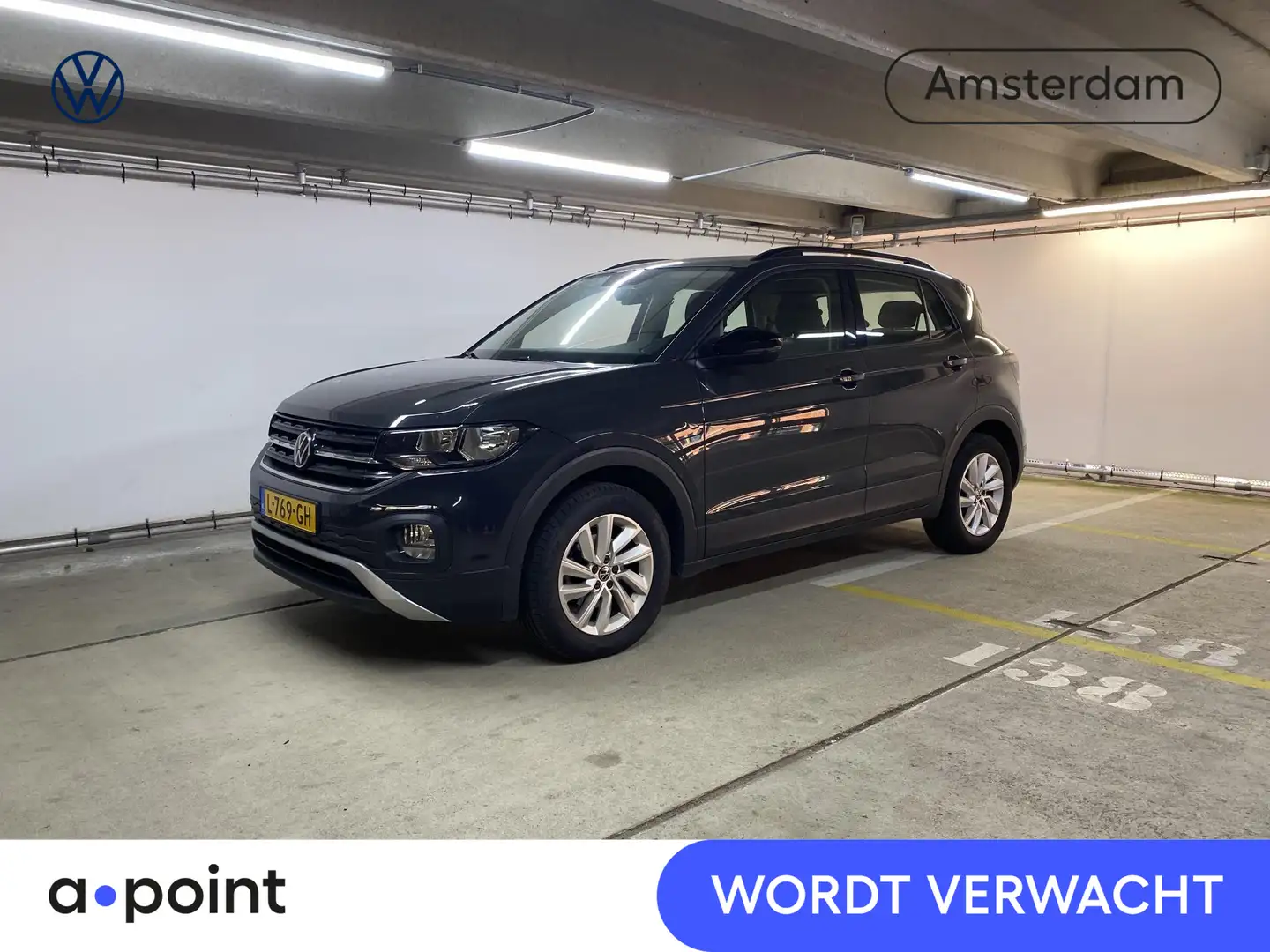 Volkswagen T-Cross 1.0 TSI Life 95 pk | Navigatie | Airco | Adaptieve Grijs - 1