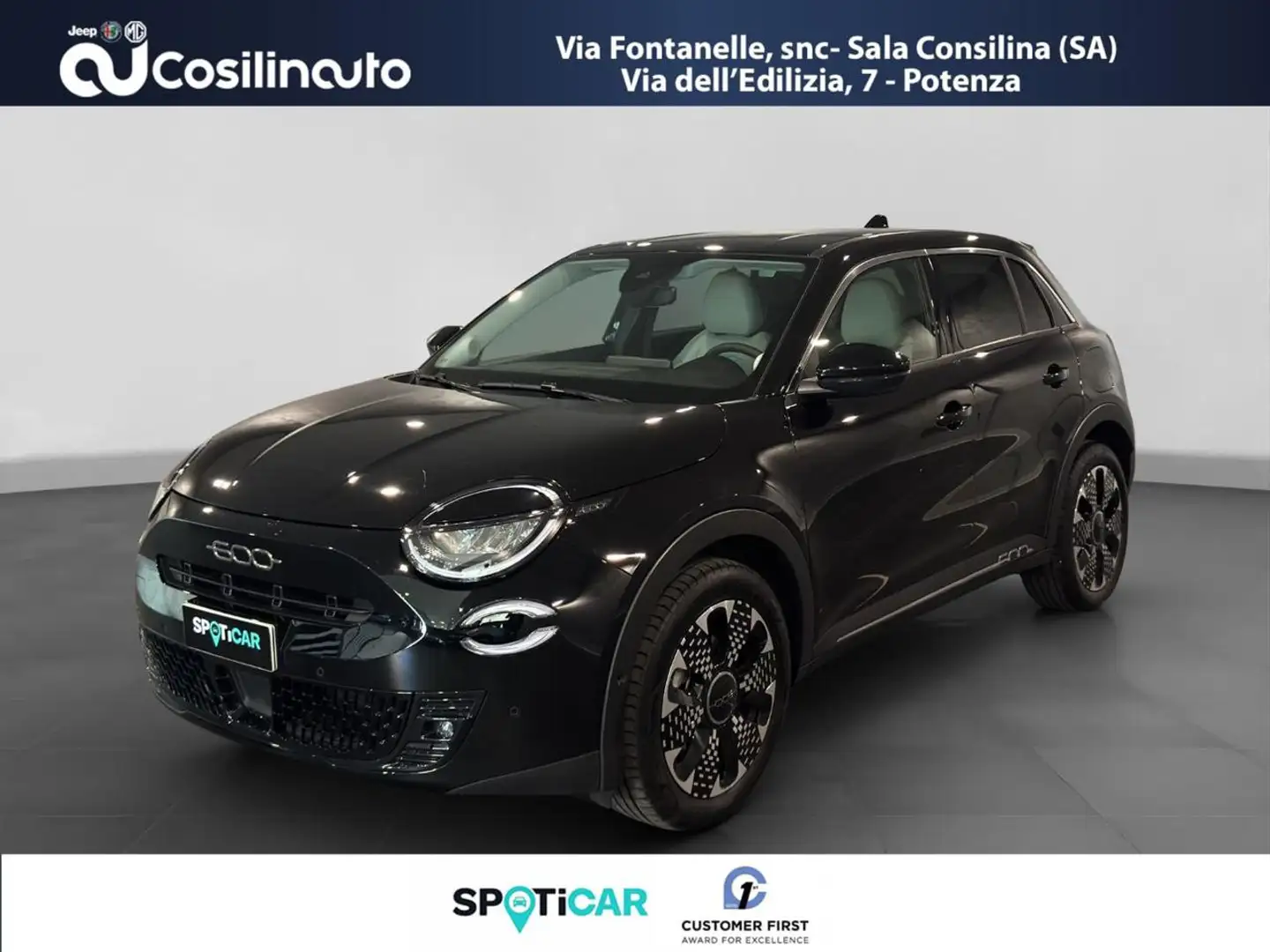 Fiat 600 1.2 Hybrid 100 CV DCT MHEV La Prima Nero - 1