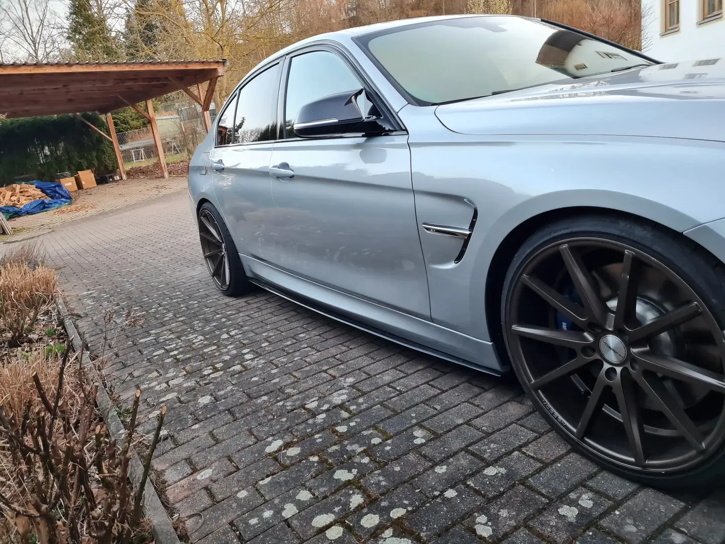 BMW 335 BMW F30 mit M3-Look Paket Silver - 2