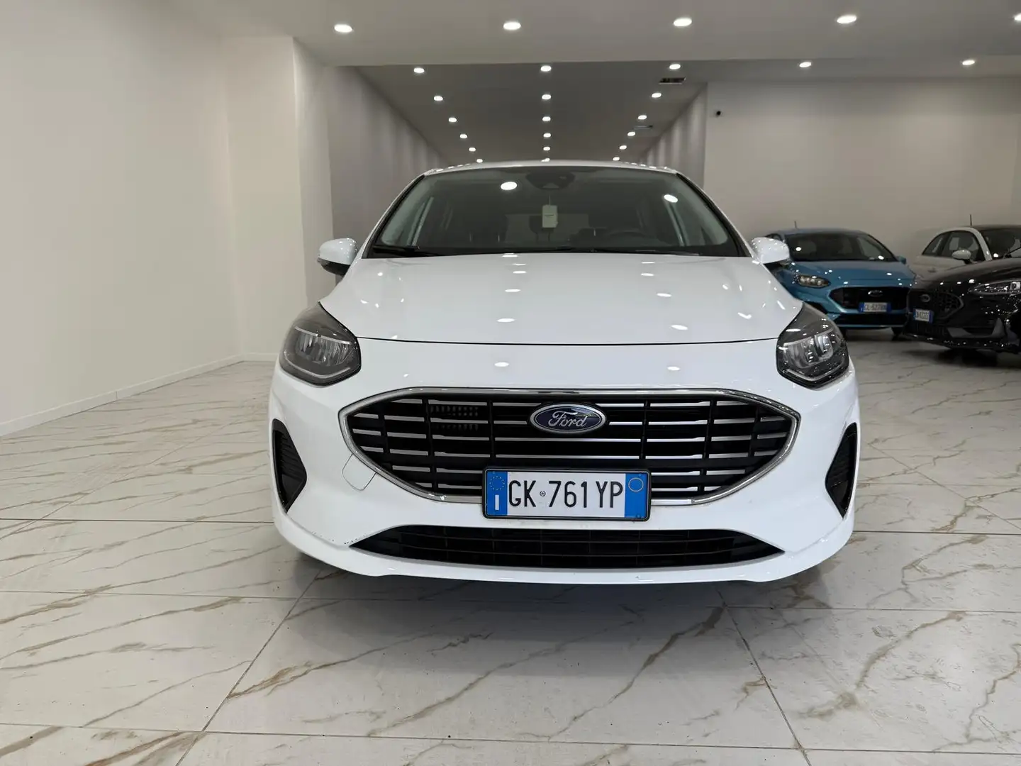 Ford Fiesta Fiesta VII 2022 5p 1.0 ecoboost h Titanium 125cv Bianco - 2