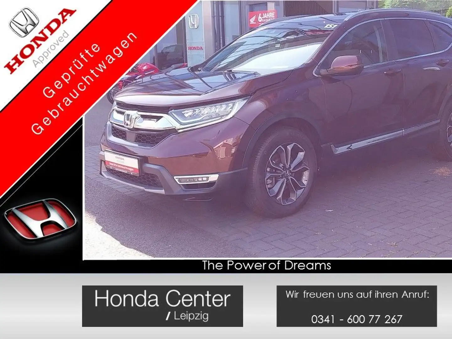 Honda CR-V 2.0 i-MMD HYBRID 4WD Lifestyle Navi/LED Braun - 1
