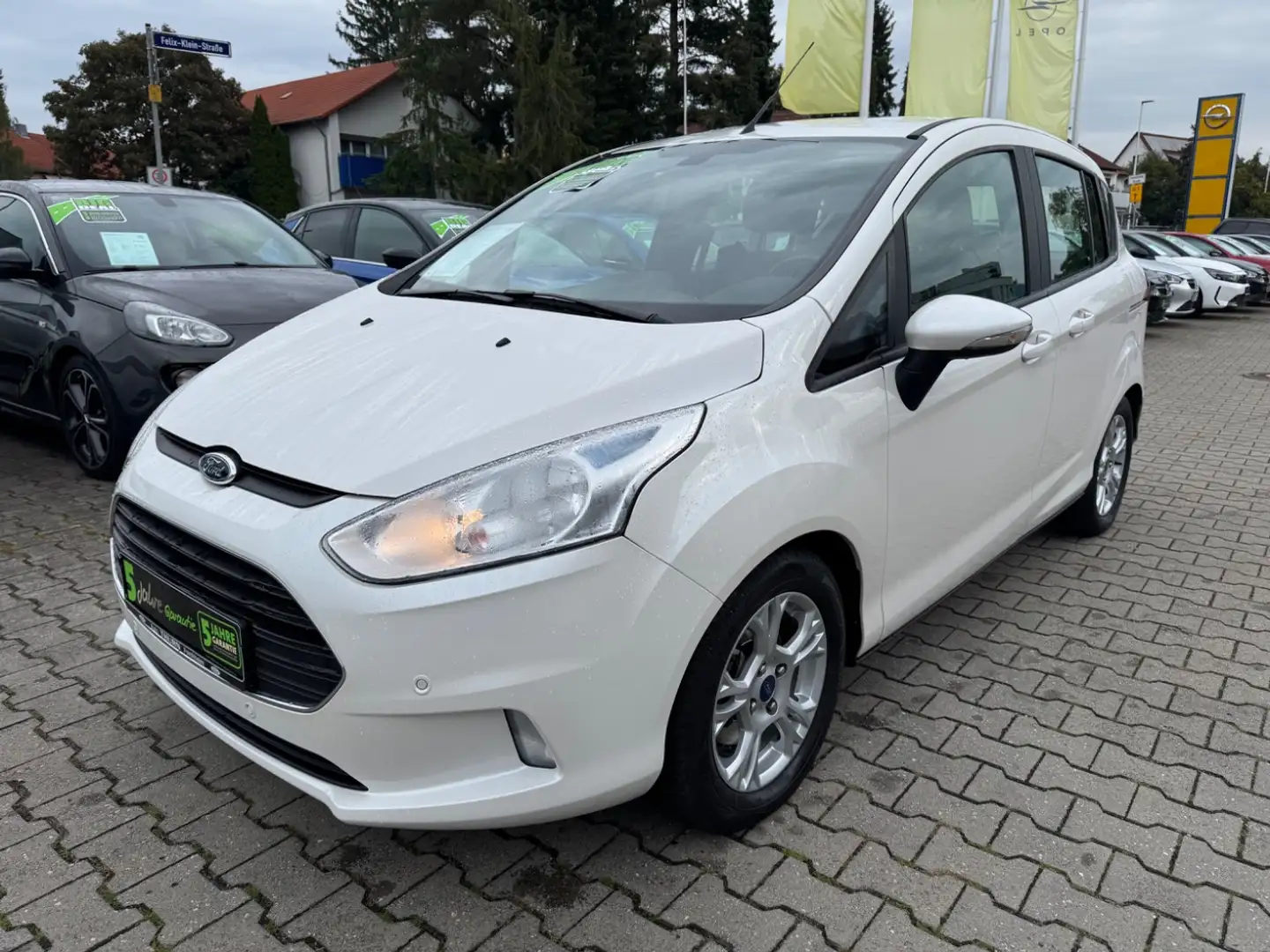 Ford B-Max 1.0 EcoBoost 8-fach+SHZ+Winterp.+LM+PDC Weiß - 2