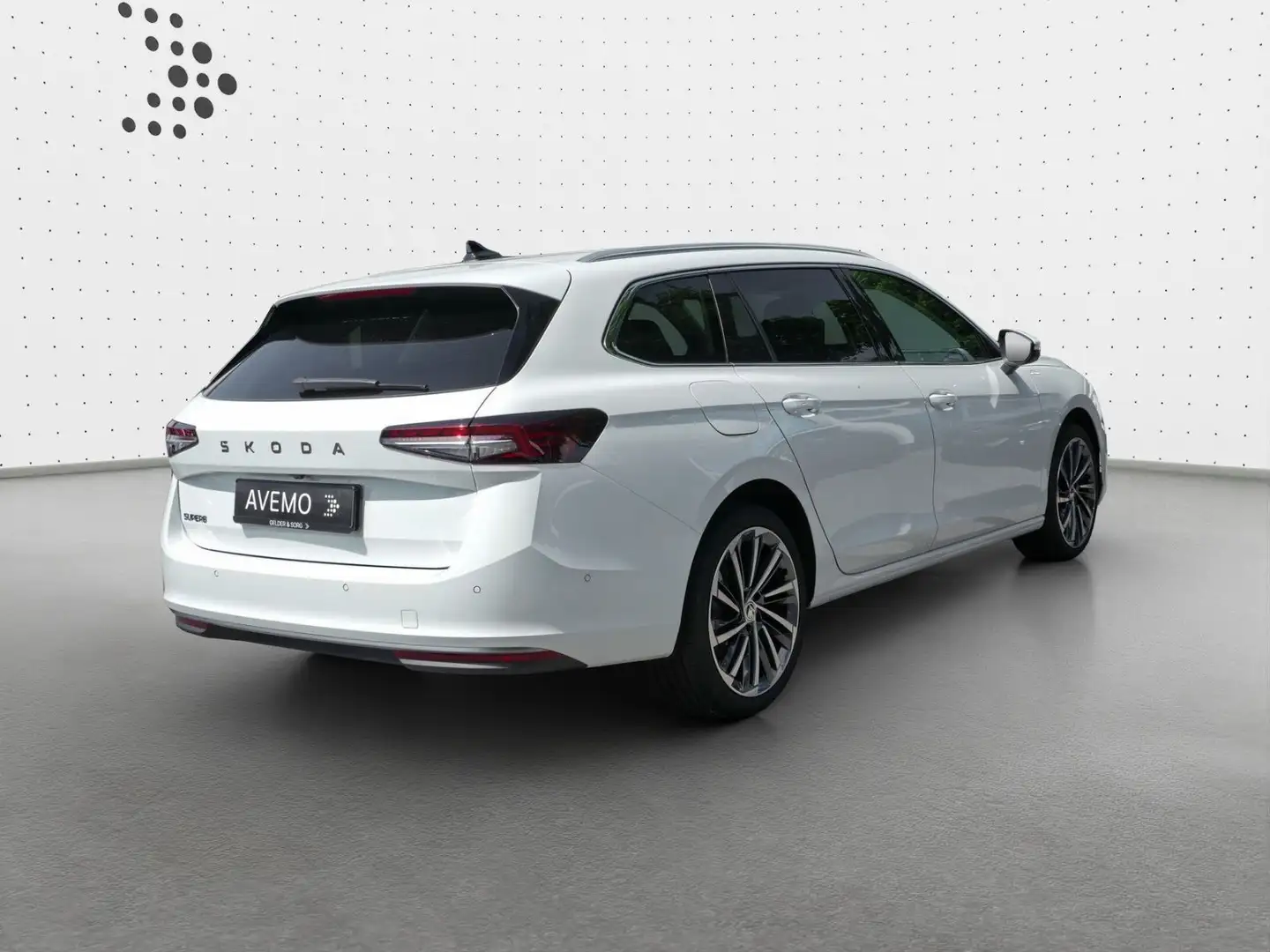 Skoda Superb Combi L&K 1.5 TSI Stand*CANTON*AHK*HuD* Blanc - 2