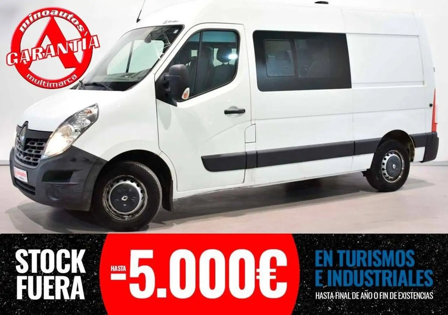 Renault Master FURGÓN COMBI L2H2 2.3 DCI 130 CV 7 PLAZAS Blanco - 1