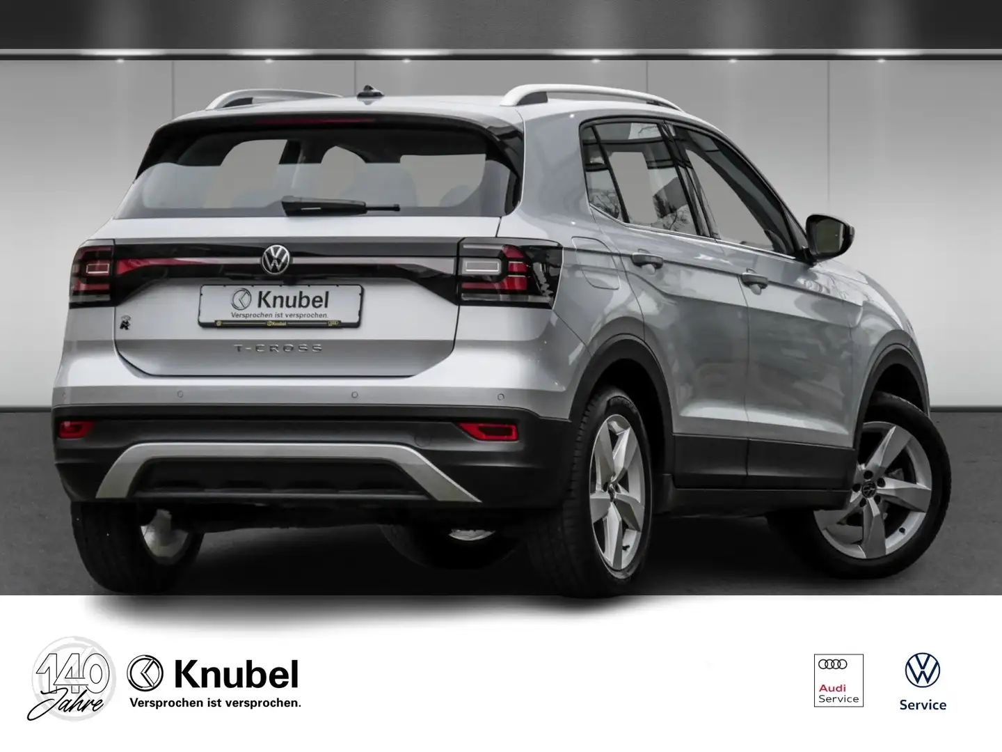 Volkswagen T-Cross Style 1.0 TSI Nav*Kamera*LED*SHZ*ACC* Silber - 2