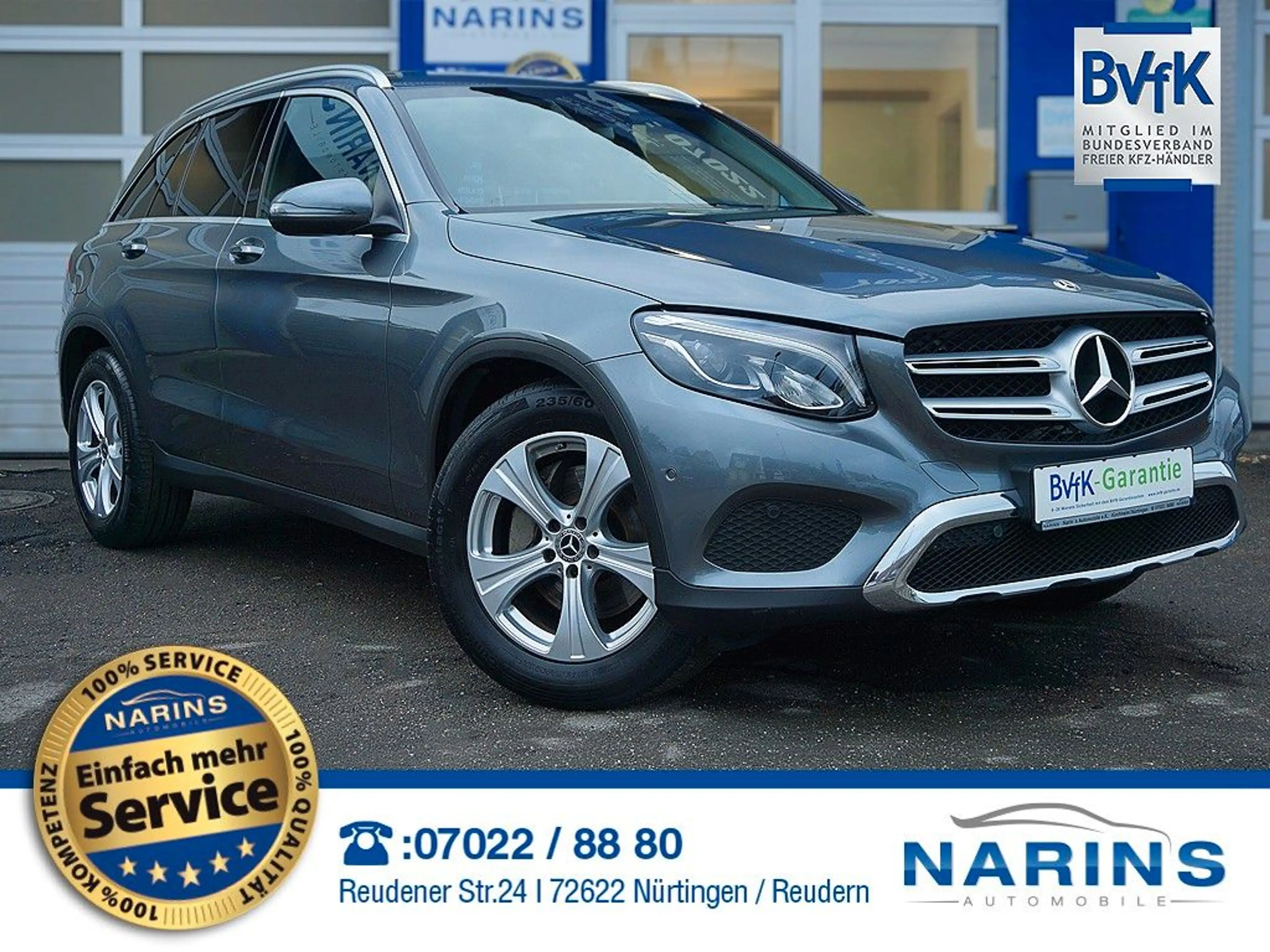 Mercedes-Benz GLC 220 d 4Matic Navi Kamera Sommer/Winterreifen