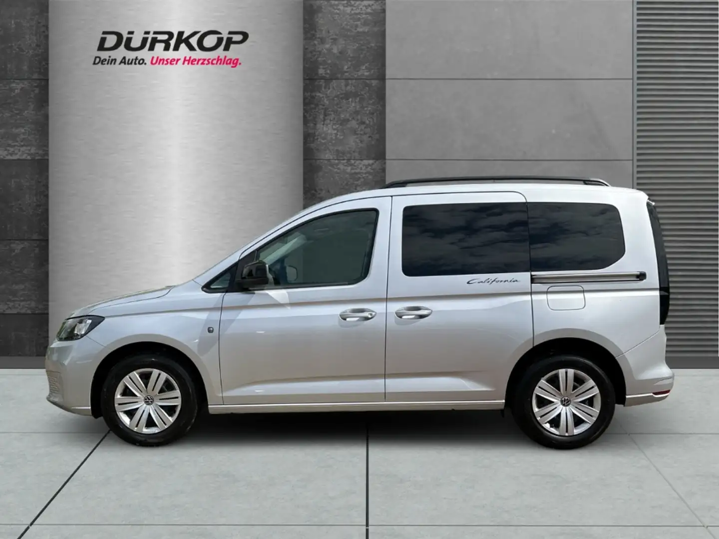 Volkswagen Caddy 2.0 TDI ausziehbare Miniküche + Klappbett Sart/Sto Silber - 2