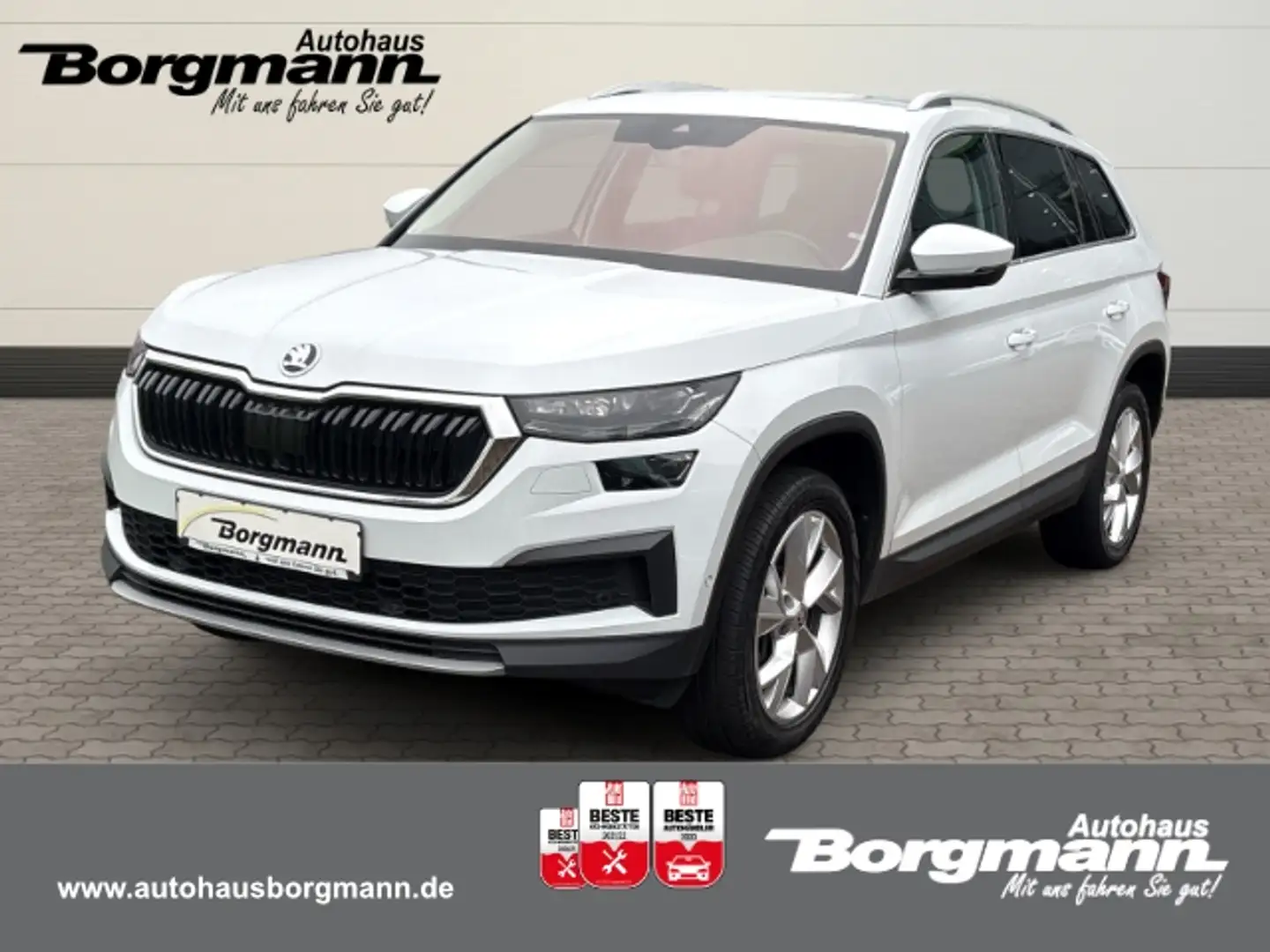 Skoda Kodiaq 2.0 Style 4x4 DSG - Keyless Entry - Memory Sitze Blanc - 1