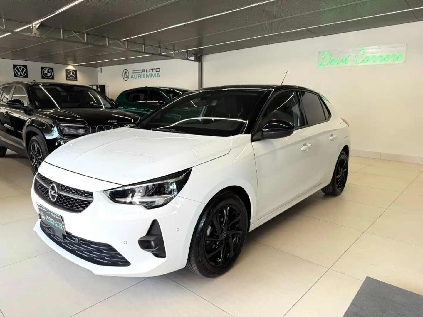 Opel Corsa 1500 D 100 CV GS LINE UNICOPROPRIETARIO Bianco - 1