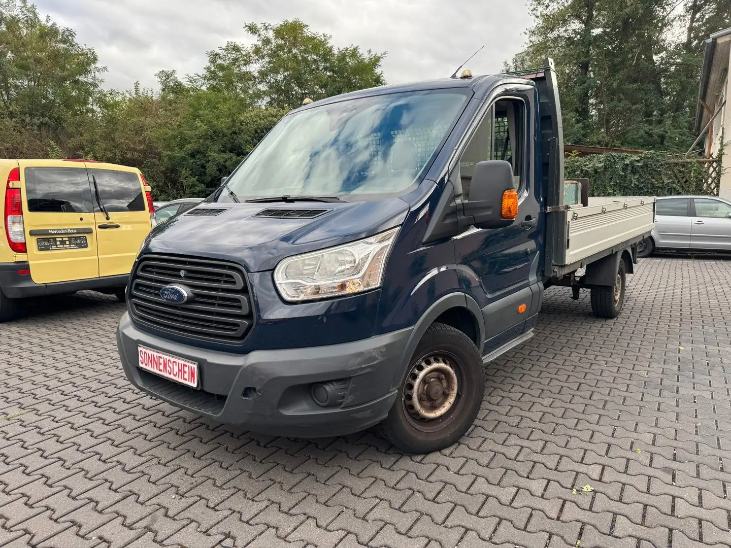 Ford Transit Pritsche 350 L3*2.Hand*TÜV*TEILE NEU* Blau - 1