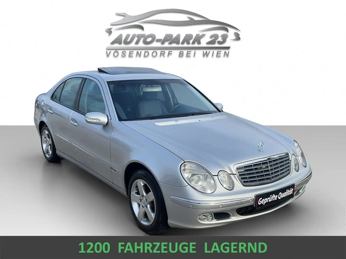 Mercedes-Benz E 200 E 200 CDI Aut.*NEUES-PICKERL1/2027*1BESITZ*MOD2004 Silber - 1