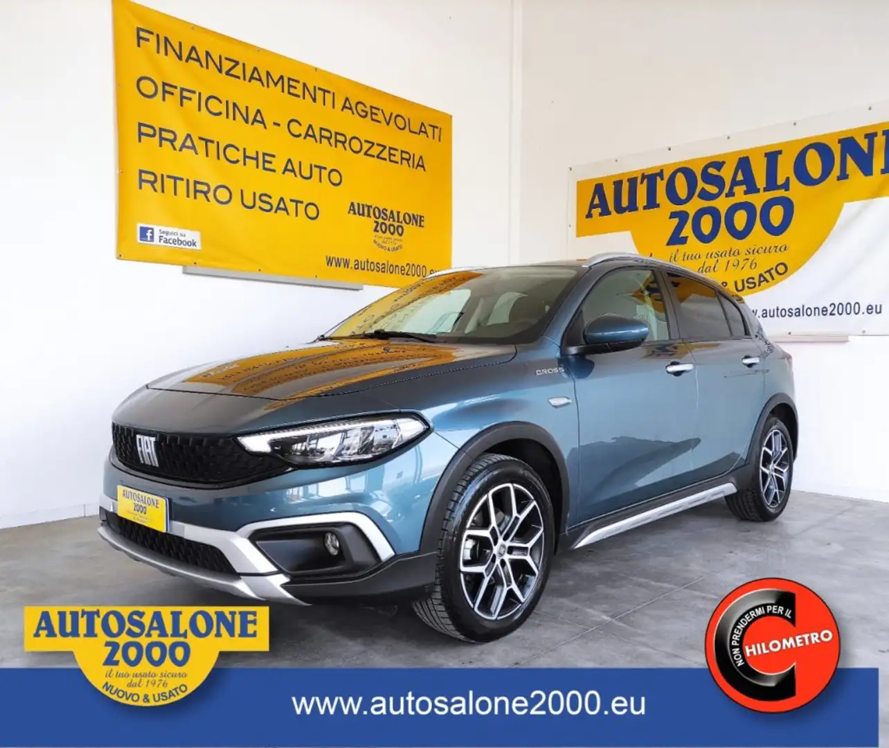 Fiat Tipo 1.5 Hybrid DCT 5 porte Cross NEOPATENTATI Gris - 1