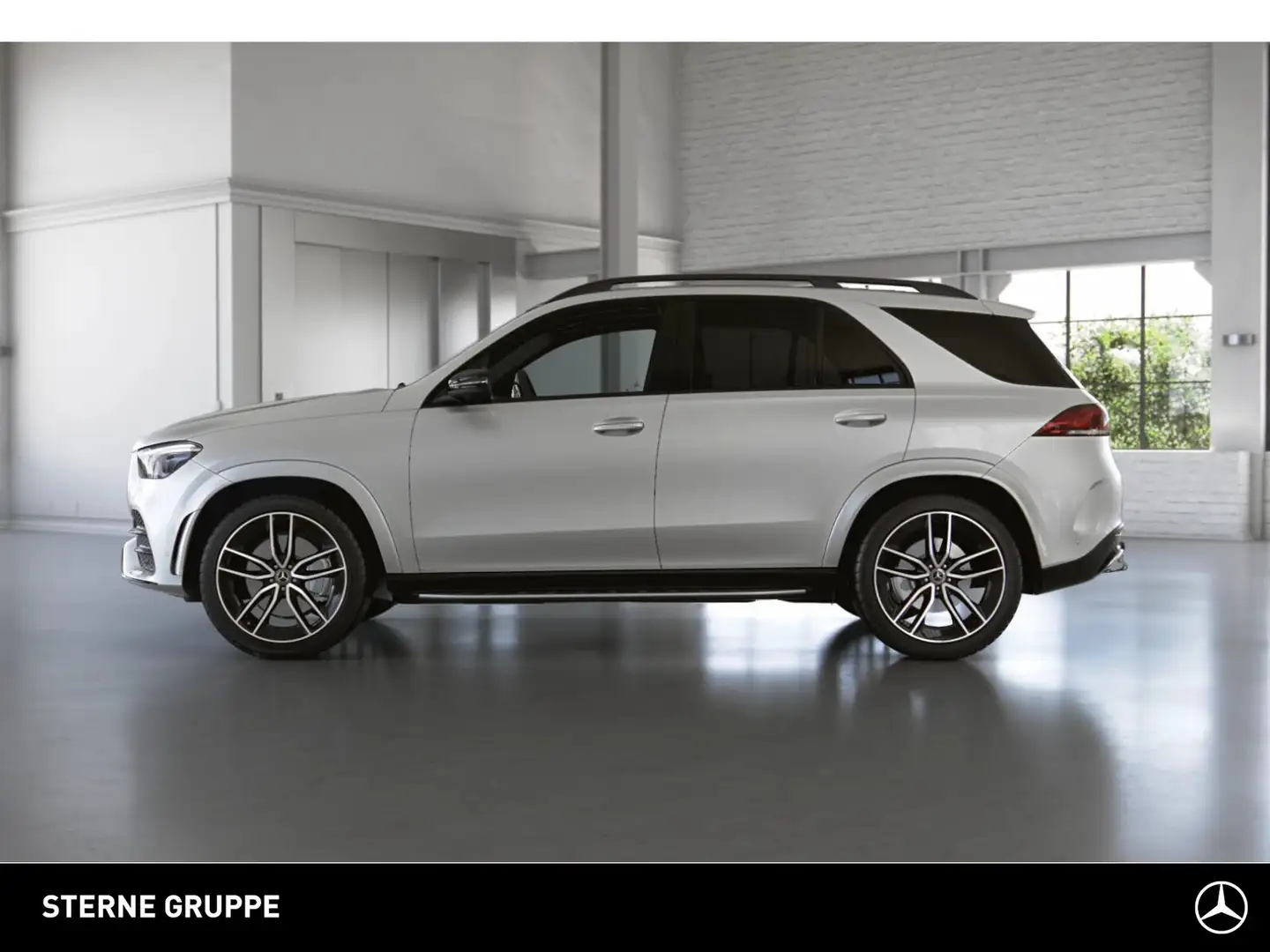Mercedes-Benz GLE 400 GLE 400 d 4M AMG NIGHT AHK Distr Pano Burm Leder Blanc - 2