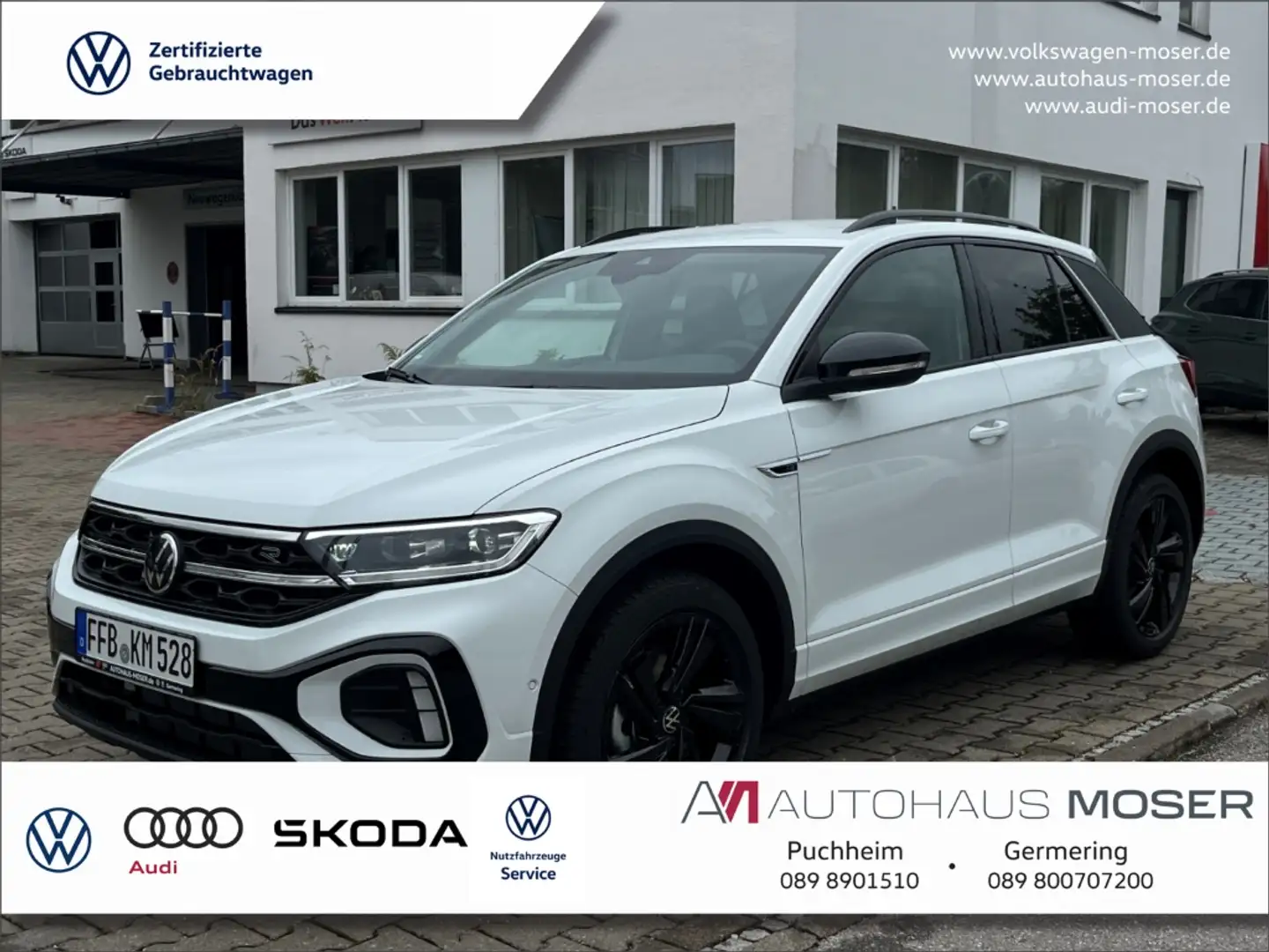Volkswagen T-Roc R-Line 1.5 TSI DSG - NAVI*KAMERA*BlackStyle!!! Weiß - 1
